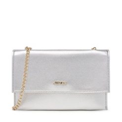 Torebka JENNY. Szare torebki do ręki damskie Jenny, bez wzorów, wizytowe, bez dodatków. Za 69.99 zł.