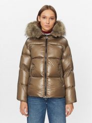 Hetregó Kurtka puchowa Shea 8K722M Brązowy Regular Fit. Brązowe kurtki damskie HETREGO, m, bez wzorów, z puchu, bez kaptura. Za 1,849.00 zł.