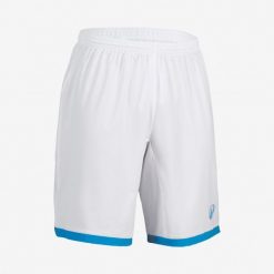 Spodenki piłkarskie dla bramkarzy oficjalna selekcja Kipsta Seria C domowa. Białe szorty męskie KIPSTA, l, bez wzorów, z materiału, eleganckie. Za 159.99 zł.