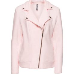 Bluza biker z polaru bonprix pastelowy jasnoróżowy melanż. Bluzy damskie marki KALENJI. Za 79.99 zł.