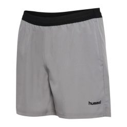 Szorty Hummel Hybrid. Szare krótkie spodenki sportowe męskie Hummel, xl, bez wzorów, z materiału, na fitness i siłownię. Za 212.00 zł.