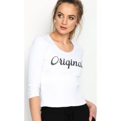 Biała Bluzka Be Original. Białe bluzki damskie Born2be. Za 34.99 zł.