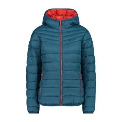 Kurtka damska turystyczna CMP 32K3016. Niebieskie kurtki sportowe damskie CMP, l, bez wzorów, bez kaptura, trekkingowe. W wyprzedaży za 328.99 zł.