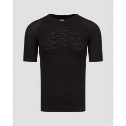 Koszulka biegowa męska X-Bionic Effektor 4D Running Black. Czarne buty sportowe męskie X Bionic, bez zapięcia, rowerowe. Za 390.00 zł.