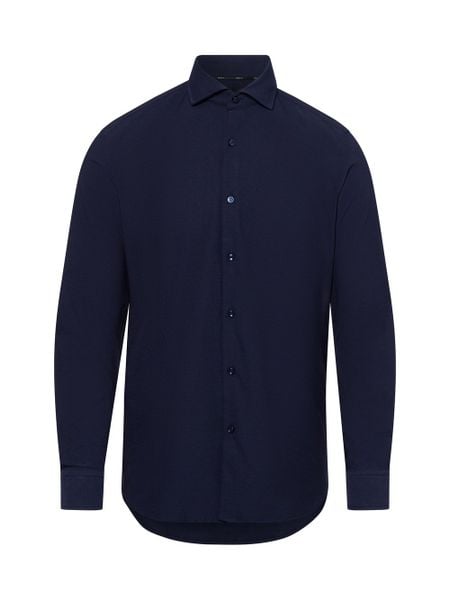 BOSS Koszula Mężczyźni Slim Fit niebieski, 40. Niebieskie koszule męskie Boss, m, bez wzorów, ze skóry, bez kołnierzyka, bez ramiączek. Za 429.95 zł.
