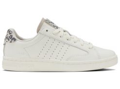Buty K-Swiss LOZAN KLUB LTH (97263-146-M). Białe obuwie sportowe damskie K-SWISS, bez wzorów, na fitness i siłownię. Za 199.00 zł.