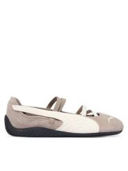 Puma Baleriny Speedcat Ballet SD Wns 401287 20 Szary. Szare baleriny damskie Puma, bez wzorów, ze skóry, bez obcasa. Za 399.99 zł.