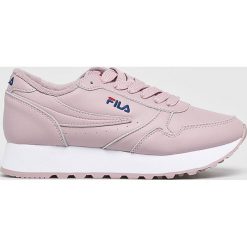 Fila - Buty Orbit Zeppa. Fioletowe obuwie sportowe damskie Fila, bez wzorów, z materiału. W wyprzedaży za 229.90 zł.