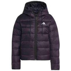 Kurtka damska adidas Essentials Climawarm Light Down Hoodie. Czarne kurtki damskie Adidas, bez wzorów, z poliesteru, bez kaptura. Za 449.99 zł.