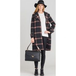 PŁASZCZ ARMANI EXCHANGE. Czarne kurtki damskie Armani Exchange, l, z aplikacjami, bez kaptura. Za 735.00 zł.