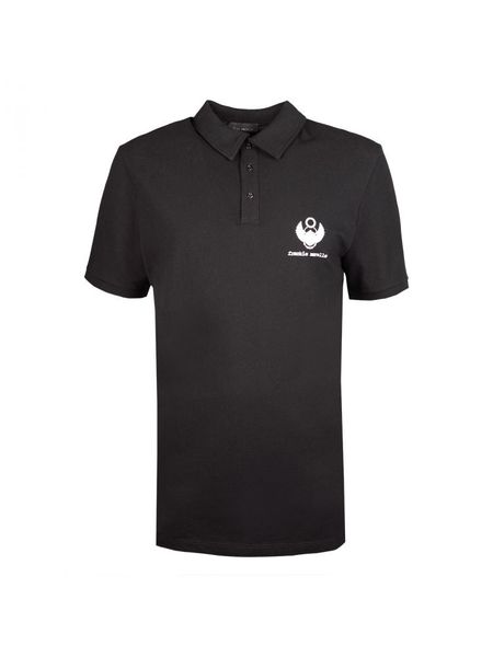 Frankie Morello Koszulka Polo | FM0P7024PO | Mężczyzna | Czarny. Czarne koszulki polo męskie Frankie Morello, m, bez wzorów, z bawełny, bez ramiączek. W wyprzedaży za 219.00 zł.