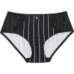 Figi "maxi" bonprix czarno-biały w paski. Figi damskie marki KALENJI. Za 24.99 zł.