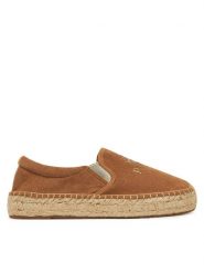 REPLAY Espadryle GWF22 .000.C0086T Beżowy. Brązowe espadryle damskie Replay, bez wzorów, z materiału, bez obcasa, bez zapięcia. Za 259.99 zł.