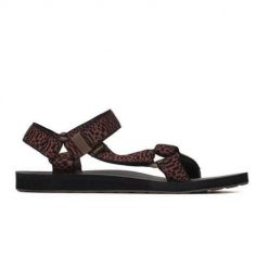 Buty do chodzenia męskie Keen Teva Original Universal. Brązowe sandały męskie Keen, z materiału, bez zapięcia. W wyprzedaży za 209.00 zł.