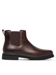 Timberland Sztyblety Stormbucks TB0A42PGW011 Brązowy. Brązowe botki męskie Timberland, bez wzorów, ze skóry, bez zapięcia. Za 779.99 zł.