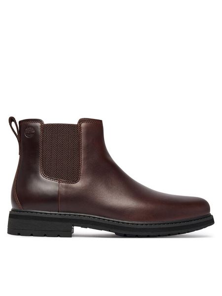 Timberland Sztyblety Stormbucks TB0A42PGW011 Brązowy. Brązowe botki męskie Timberland, bez wzorów, ze skóry, bez zapięcia. Za 779.99 zł.