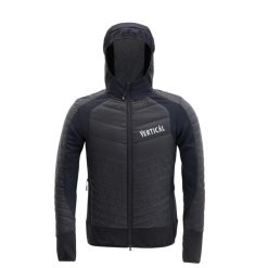 Kurtka wodoodporna damska Vertical Aeroquest hybrid. Czarne kurtki damskie VERTICAL, na zimę, l, bez wzorów, bez kaptura, narciarskie. Za 546.00 zł.