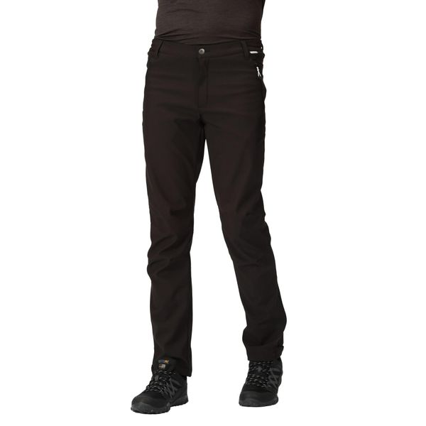 Spodnie turystyczne męskie Geo Softshell II. Czarne spodnie sportowe męskie Regatta, na lato, m, bez wzorów, z softshellu, trekkingowe. W wyprzedaży za 249.99 zł.