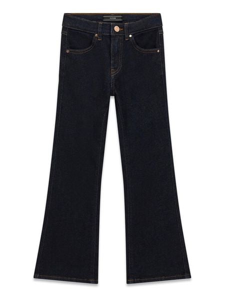 Guess Jeansy J6RA18 D4CA0 Niebieski Bootcut Fit. Niebieskie jeansy dla dziewczynek Guess, z jeansu. Za 264.99 zł.