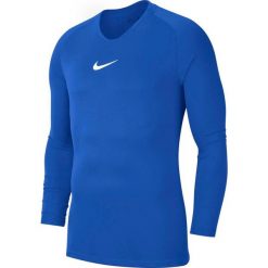 Koszulka Typu Base Layer Park DriFIT Dla Dorosłych Unisex. Niebieskie koszulki sportowe męskie Nike, m, bez wzorów, z materiału, bez kołnierzyka, bez ramiączek, na fitness i siłownię, dri-fit (nike). Za 109.99 zł.