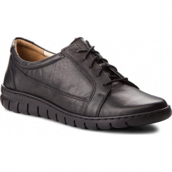 Półbuty LASOCKI - BOGNA-08 Black. Czarne półbuty damskie Lasocki, ze skóry. Za 169.99 zł.