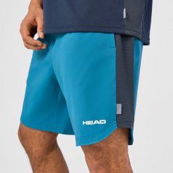 POWER Shorts Men. Niebieskie koszulki sportowe męskie Head, s, bez wzorów, bez kołnierzyka, bez ramiączek, tenisowe. W wyprzedaży za 234.00 zł.