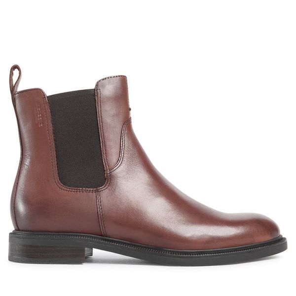 Sztyblety Vagabond Shoemakers. Brązowe botki damskie Vagabond Shoemakers, bez obcasa, na płaskiej podeszwie, bez zapięcia. Za 509.99 zł.