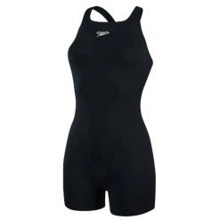 Strój kąpielowy Speedo ECO END+ LSUT. Czarne kostiumy jednoczęściowe damskie Speedo, l, bez wzorów, z materiału, klasyczne, na fitness i siłownię. Za 169.99 zł.