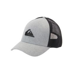 Dla Mężczyzn GROUNDER Szary. Szare czapki i kapelusze męskie Quiksilver, bez wzorów, z bawełny. Za 139.99 zł.