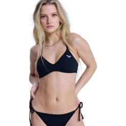 Trójkątny stanik bikini dla Kobiety SOLID ESSENTIALS Czarny. Szare bikini damskie Roxy, s, bez wzorów. Za 139.99 zł.
