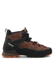 Aku Trekkingi Rock Dfs Mid Gtx GORE-TEX 718 Brązowy. Brązowe trekkingi męskie Aku, trekkingowe, gore-tex. Za 609.99 zł.