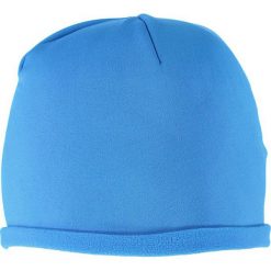 Czapka beanie w kolorze błękitnym. Niebieskie czapki dla dzieci CMP Kids, bez wzorów, z materiału. W wyprzedaży za 22.95 zł.