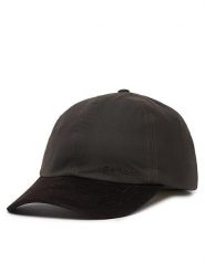 Barbour Czapka z daszkiem MHA0913OL71 Zielony ciemny. Zielone rękawiczki męskie Barbour, bez wzorów, z bawełny. Za 179.99 zł.
