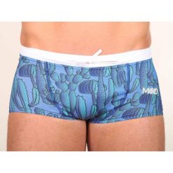 Kąpielówki Mako Summer. Niebieskie kąpielówki męskie MAKO, m, bez wzorów, do pływania. Za 199.50 zł.