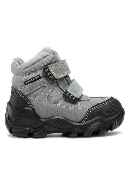 Sprandi Śniegowce CP91-21970 Szary. Szare buty zimowe chłopięce Sprandi, bez wzorów, ze skóry, bez zapięcia. Za 129.99 zł.