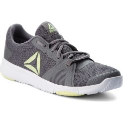 Buty Reebok - Flexile CN5361 Shark/Blk/Lemon Zest/Wht. Szare buty sportowe męskie Reebok, z materiału. W wyprzedaży za 189.00 zł.