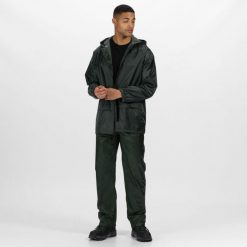 Kurtka Outdoor Męska Classics Stormbreak Wodoodporna. Zielone kurtki męskie Regatta, m, bez wzorów, z materiału, z kapturem. Za 149.99 zł.