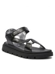 Primigi Sandały 5936800 S Czarny. Czarne sandały dziewczęce Primigi, ze skóry, bez zapięcia. Za 279.99 zł.