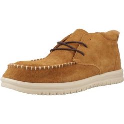 Buty HEY DUDE WALLY NXT MID Brązowy. Brązowe trekkingi męskie PRO BRANDS, trekkingowe. Za 490.38 zł.
