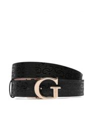 Guess Pasek BW9503 P6430 Czarny. Czarne paski damskie Guess, z aplikacjami. Za 234.99 zł.