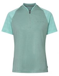 Koszulka damska Tamaro HZ Shirt IV. Zielone koszulki sportowe damskie Vaude, bez wzorów, z materiału, bez kołnierzyka, bez ramiączek, na fitness i siłownię. Za 299.00 zł.