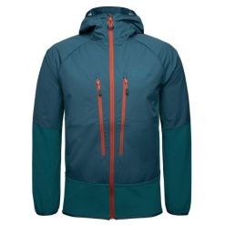 Kurtka softshell męska Jack Wolfskin Alpspitze Hoody. Niebieskie kurtki męskie Jack Wolfskin, m, bez wzorów, z softshellu, bez kaptura. Za 499.99 zł.