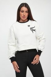 Bluza damska z logo Mandorlato PINKO. Bluzy damskie Pinko, s, bez wzorów, bez kaptura. Za 809.00 zł.