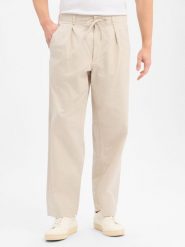 Polo Ralph Lauren Męskie spodnie materiałowe - Prepster Easy Pant Mężczyźni Bawełna (100%) beżowy, L. Brązowe eleganckie spodnie męskie Polo Ralph Lauren, l, bez wzorów, z bawełny. Za 819.95 zł.