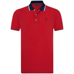 Sir Raymond Tailor Koszulka Polo Męska Seed M Czerwona. Czerwone koszulki polo męskie marki Sir Raymond Tailor, bez wzorów, bez ramiączek. Za 109.00 zł.
