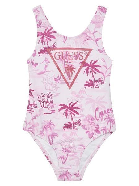 Guess Strój kąpielowy J5GZ47 MC052 Różowy. Czerwone stroje kąpielowe dla dziewczynek Guess, z aplikacjami, z syntetyku. Za 139.99 zł.