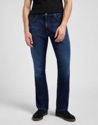 MESKIE SPODNIE LEE BROOKLYN STRAIGHT GABRIEL 112372640. Spodnie materiałowe męskie Lee, l, bez wzorów, z jeansu. Za 219.99 zł.