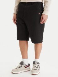 DC Shoes Szorty jeansowe EDYWS03167 Czarny Wide Leg. Czarne szorty męskie DC Shoes, m, bez wzorów, z bawełny. Za 319.99 zł.