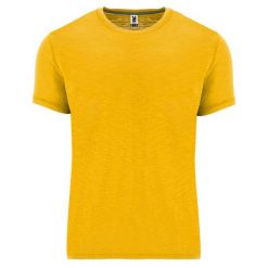 Koszulka Męska Terrier. Żółte koszulki sportowe męskie ROLY, m, bez wzorów, bez kołnierzyka, bez ramiączek, trekkingowe. Za 36.99 zł.