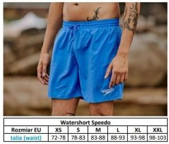 Speedo Męskie Szorty SOLID LOGO VOLLEY 16''. Krótkie spodenki sportowe męskie Speedo, m, bez wzorów, żeglarskie. Za 175.16 zł.